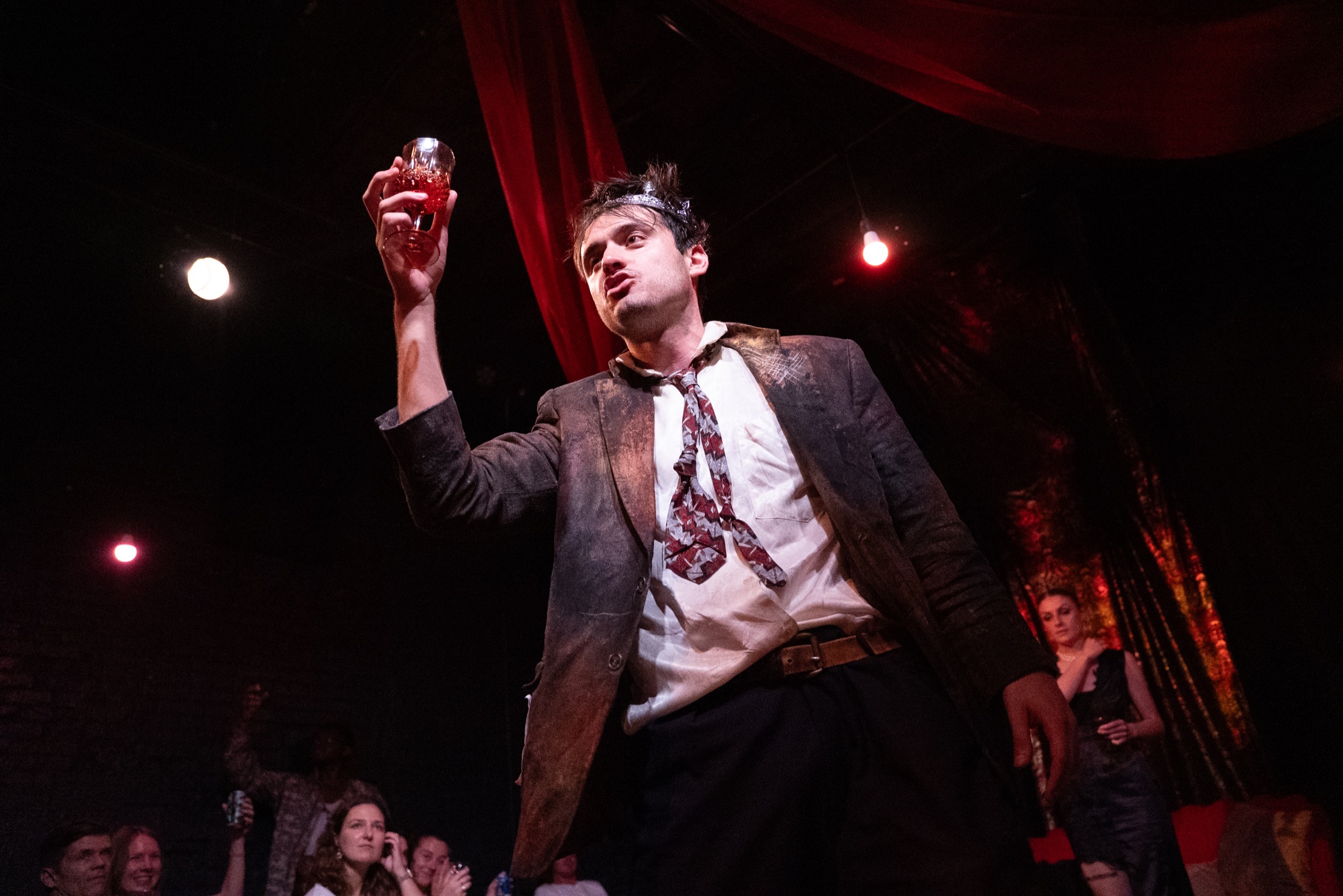 Herod raises a toast during DECAPITATRIX
